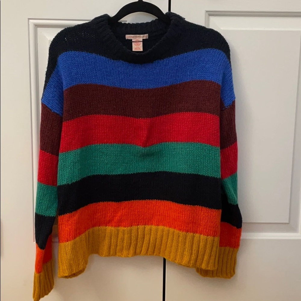 UO Striped Boyfriend Sweater